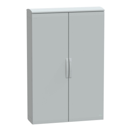 Floor standing encl. polyester vers.PLAT open top w canopy 1500x1000x320 IP44