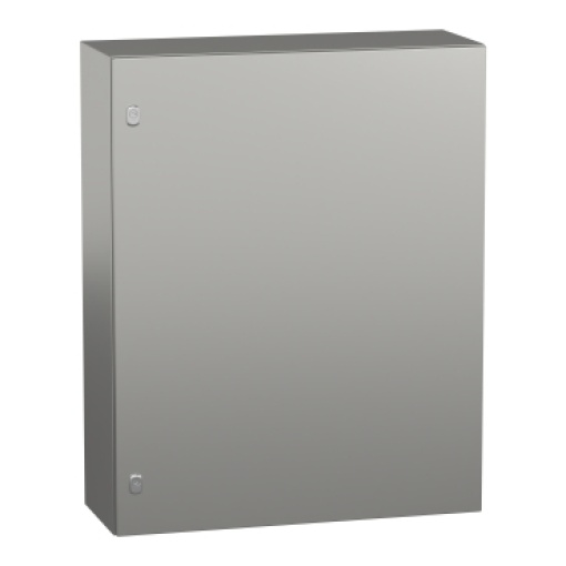 SPACIAL S3X stainless 316L, Scotch Brite finish, H1000xW800xD300 mm.