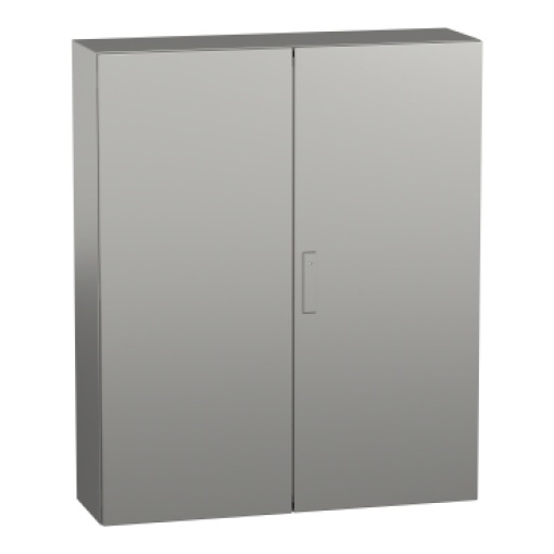 SPACIAL S3X stainless 304L, Scotch Brite finish, H1200xW1000xD300 mm.