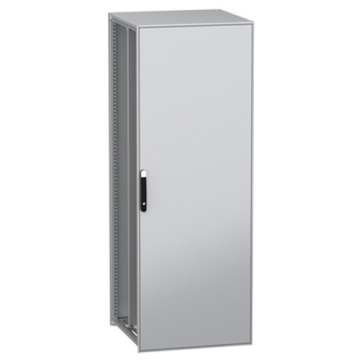 Armário elétrico modular de montagem no chão, PanelSeT SFN, aço descarbonizado,platina, 2200x800x800mm, IP55