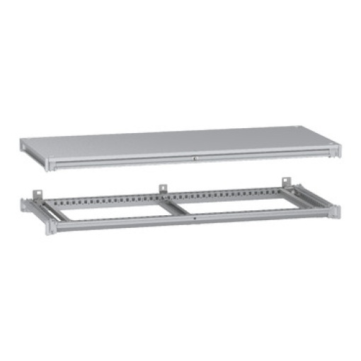 Estrutura inferior e superior, PanelSeT SFN, para invólucro elétrico W1200 D500mm, cobertura incluída