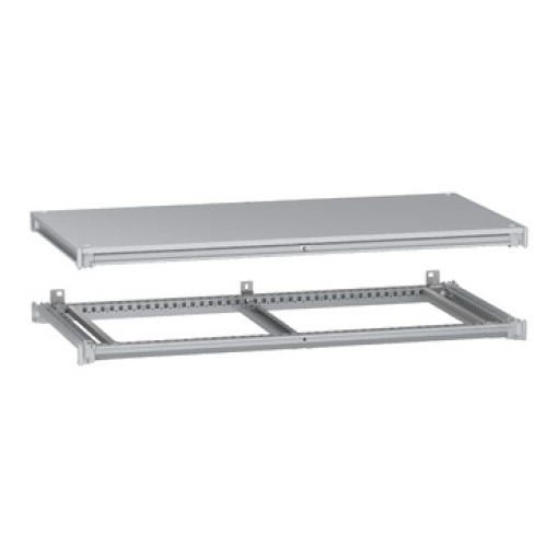 Estrutura inferior e superior, PanelSeT SFN, para invólucro elétrico W1200 D600mm, cobertura incluída