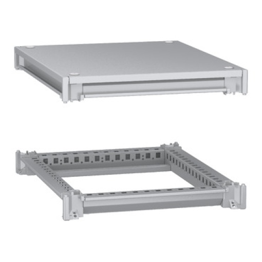 Estrutura inferior e superior, PanelSeT SFN, para invólucro elétrico W400 D500mm, cobertura incluída