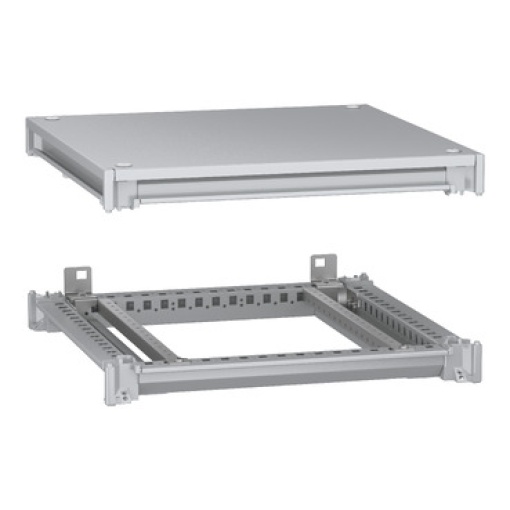 Estrutura inferior e superior, PanelSeT SFN, para invólucro elétrico W500 D500mm, cobertura incluída