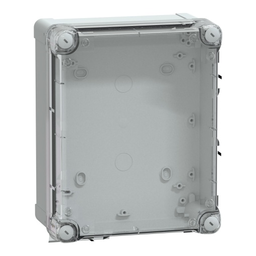 ABS box IP66 IK07 RAL7035 Int.H275W225D80 Ext.H291W241D88 Transp.cover H20