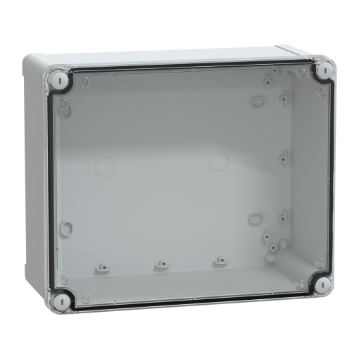 ABS box IP66 IK07 RAL7035 Int.H275W225D120 Ext.H291W241D128 Transp.cover H60