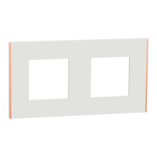 Nova Unica - Quadro 2 Elementos Unica Deco BrancoCobre