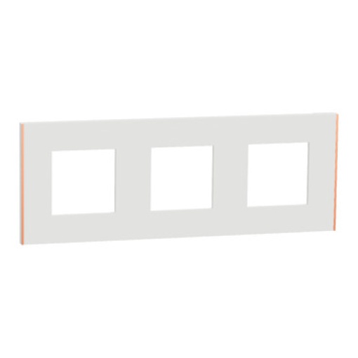 Nova Unica - Quadro 3 Elementos Unica Deco BrancoCobre