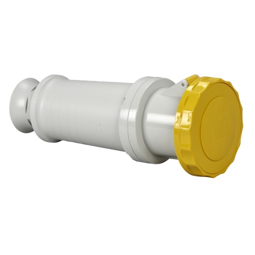 PratiKa wander socket - straight - 125 A - 3P  E - 100...130 V AC - IP67