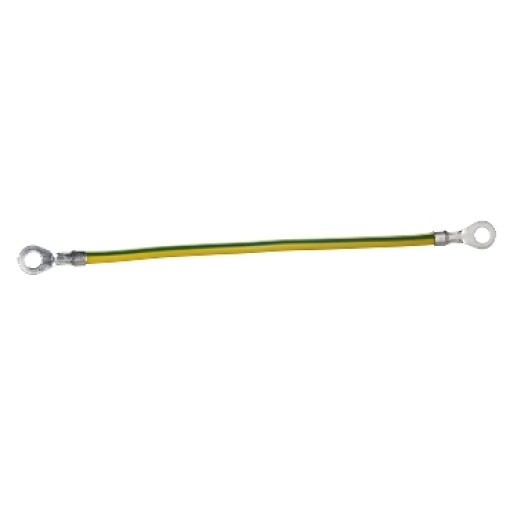 Earth leads section 25mm², length 350mm, eyelet hole 8,3mm. Packaging unit 10.