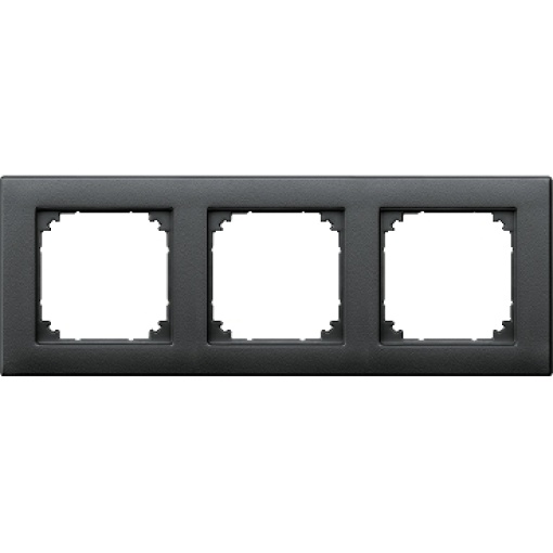 System M - Quadro 3 Elementos Antracite