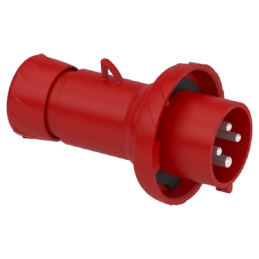 PratiKa wander plug - straight - 32 A - 3P  E - 380...415 V AC - IP67