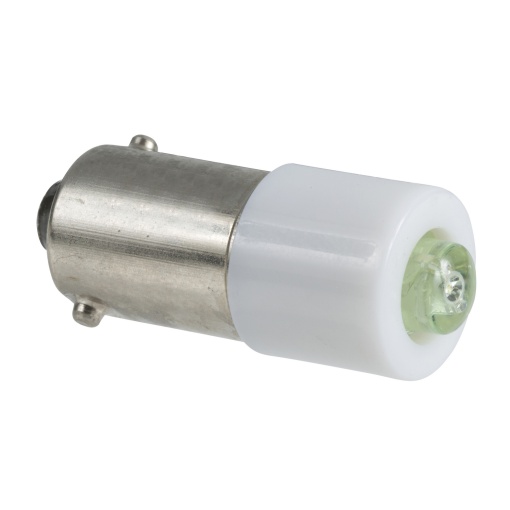 Lâmpada led branca para sinalização - ba 9s - 24 v ca cc