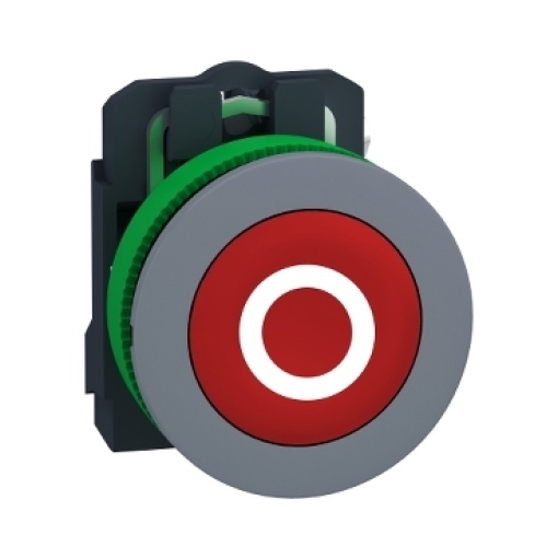 botão flush  red marcação com 1nc "o" c