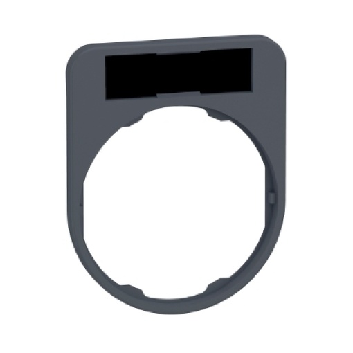 Legendaa suporte 40 x 50 mm para montagem embutida cabeças, de plástico, com a legendaa de 8 x 27 mm, não marcado