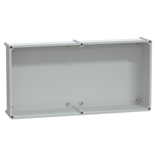Polyester rear part of PLS box 36x72x13.5cm