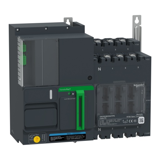 TransferPacT Remote, 250A, 230V, 3P, tamanho 250A