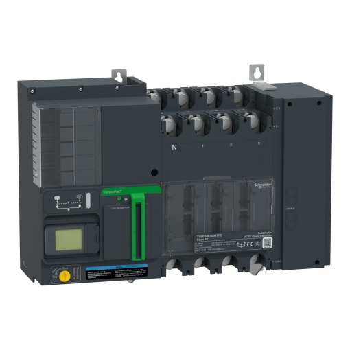 TransferPacT Active Automatic, 800A, 400 VAC, 4P, tamanho 800A