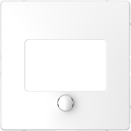 Centro System M, para termostato com visor táctil, branco