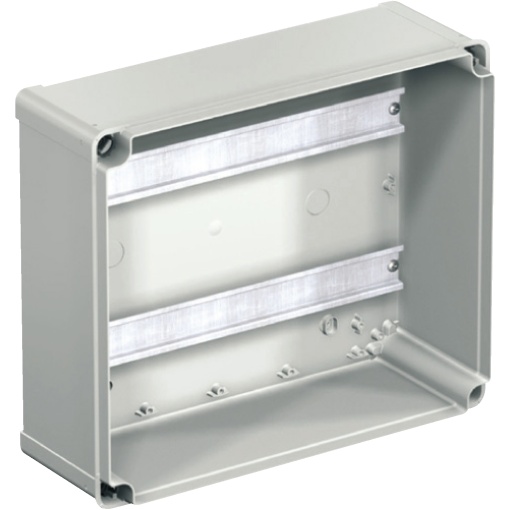 Symmetrical DIN rail, H35xD7.5 mm Length 97 mm, for boxes of 105 mm Internal