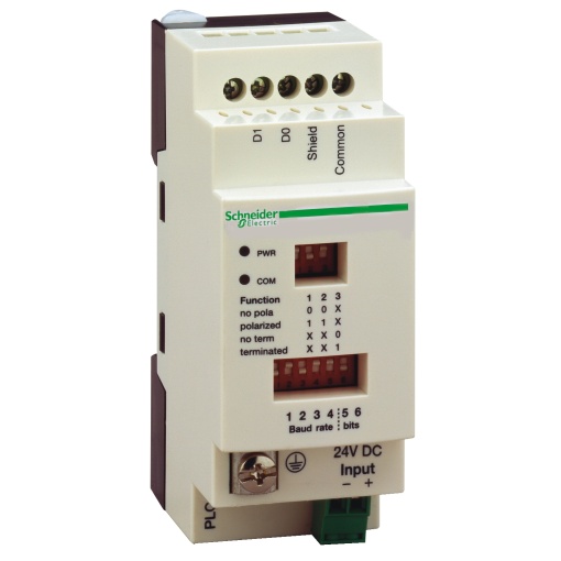 Caixa de isolmento modbus bornes RJ45