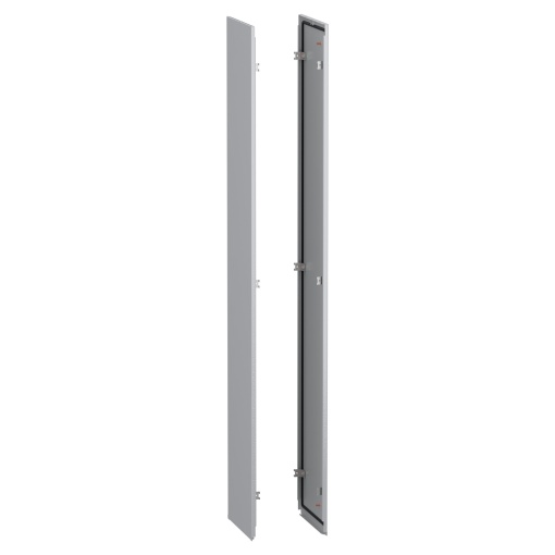 Painéis laterais, PanelSeT SFN, para aplicação no exterior do armário elétrico H2000 D400mm, fixação interna, RAL7035, conjunto de 2