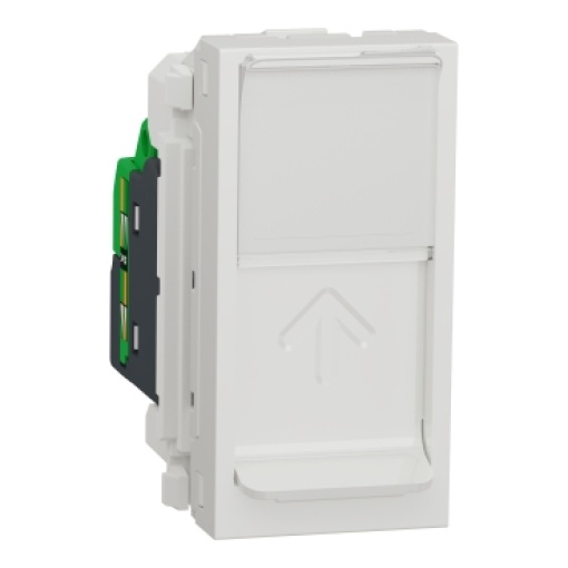 Nova Unica - Tomada RJ45 1 mód. - cat.6 - FTP - Branco