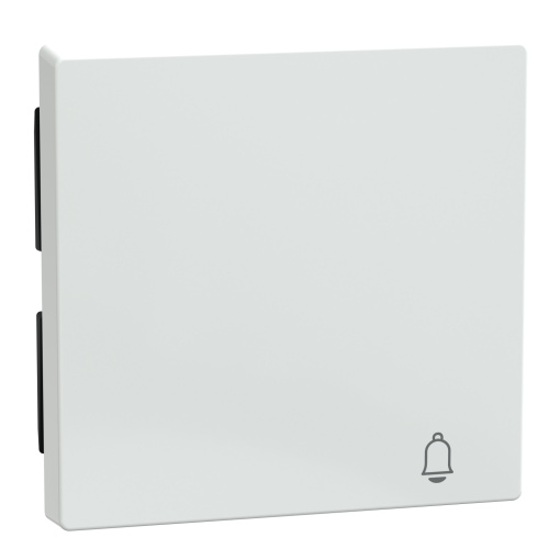 Tecla, System M, simbolo campainha, brilhante, branco