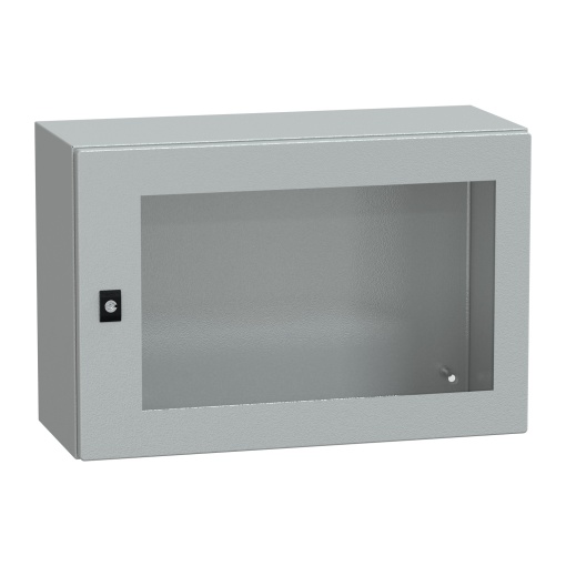 Spacial CRN tspt door wo mount.plate. H400xW600xD250 IP66 IK08 RAL7035..