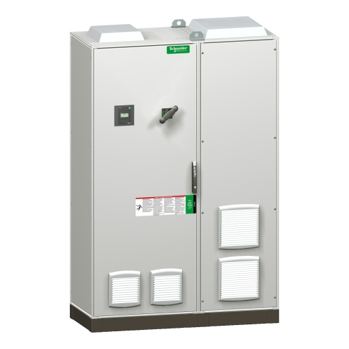 Banco de condensadores VarSet 600kvar DR3 - 8 com BAT xxB 400V 50Hz do incomer