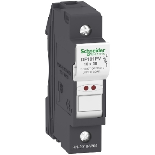 TeSyS porta-fusível  Fotovoltaico - 1P - 25A - 1000 VDC tamanho fusível 10 x 38 mm