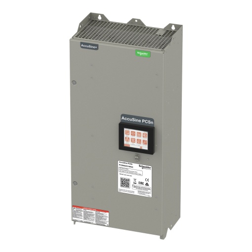 Filtro harmónico ativo PCSN de 20 A, 208-415 VCA - montagem mural, invólucro IP20