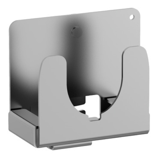 Suporte para o cabo, EVlink Pro AC Metal, instalado junto ao kit metálico