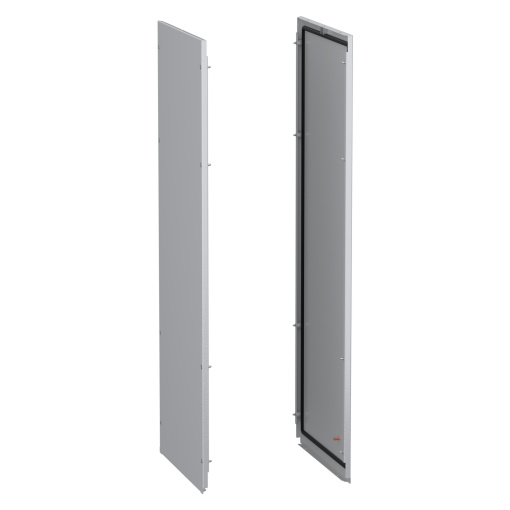 Painéis laterais, PanelSeT SFN, para invólucro elétrico H1200 D500mm, fixação externa, conjunto de 2