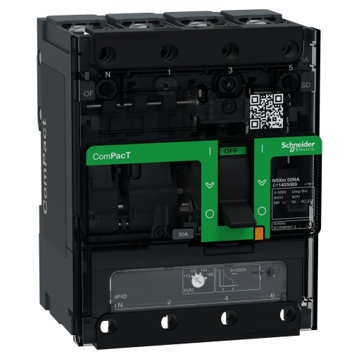 ComPacT INTERRUPTOR NSXm100NA CA 4P 50A  PARAFUSO