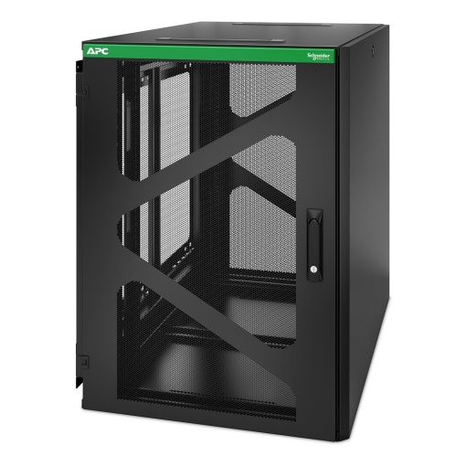 Gabinete de montagem em rack NetShelter 18U da APC para montagem lateral em gabinete Profundidade UPS