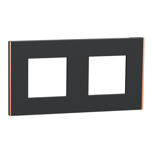 Nova Unica - Quadro 2 Elementos Unica Deco AntraciteCobre