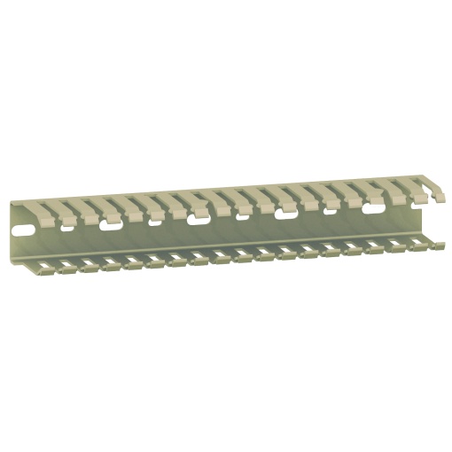Cable duct - 25 x 25 mm - without cover - grey