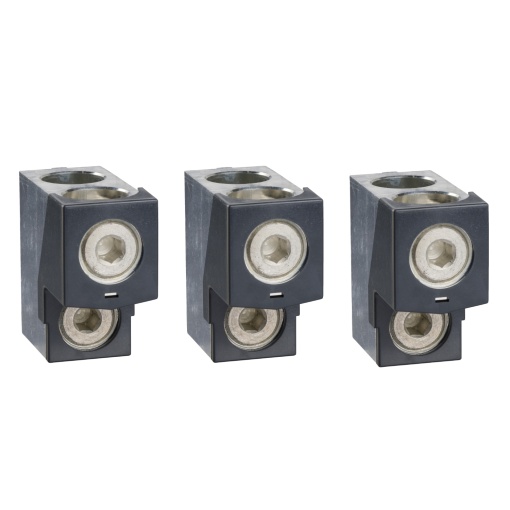 3 bornes para 2 cabos 35-240mm2  separador de fases NSX400630 INVINS