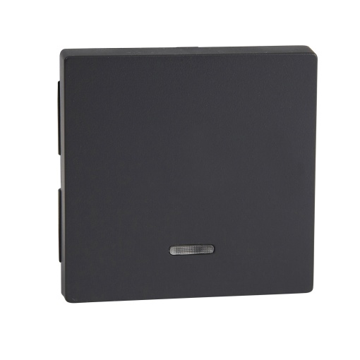 M-Elegance - Tecla simples com visor - Antracite