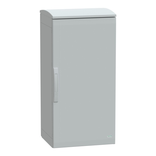 Floor standing encl. polyester vers.PLAT open top w canopy 1000x500x420 IP44