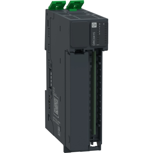 Módulo de saída de relé  base, 4 saídas isoladas, NANF, 5A, 5V a 125V CC, 24V a 240V CA, Modicon Edge IO NTS