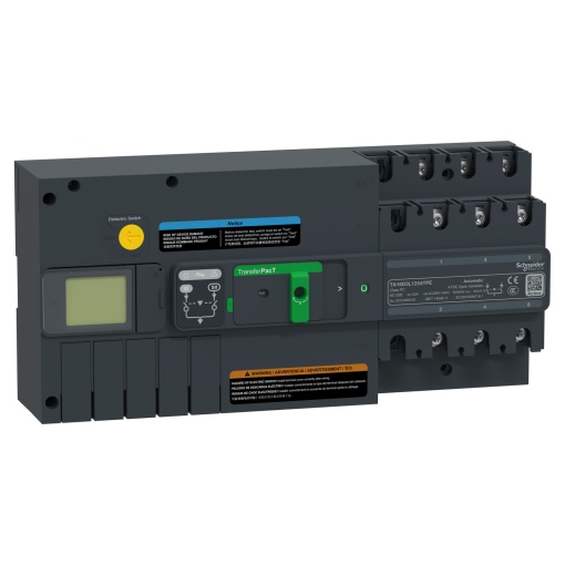 TransferPacT Active Automatic, 125A, 400VAC, 3P, LCD, tamanho de 160A