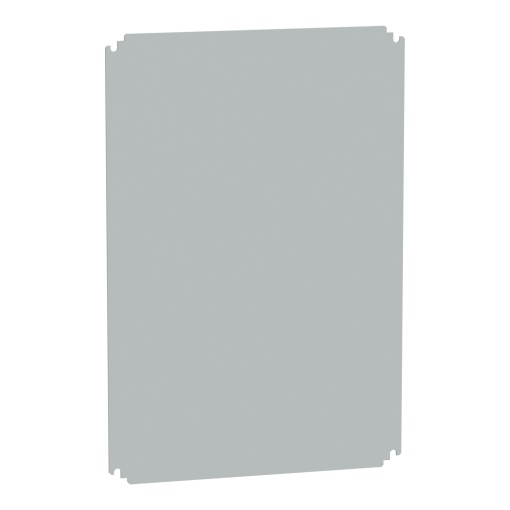 Insulating mounting plate for enclosure H700xW500mm made of polyester
