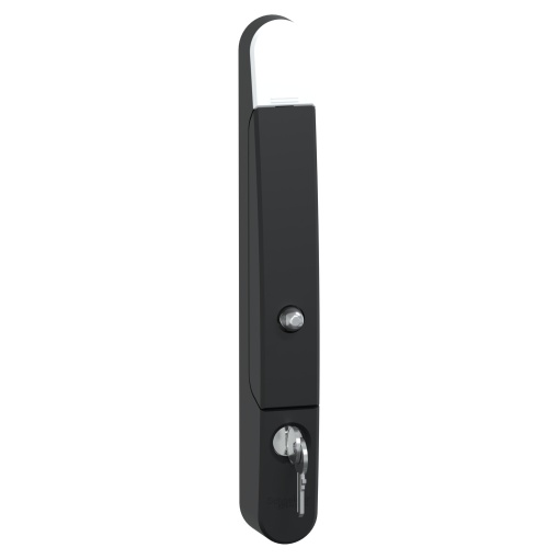 Punho com chave 1242E, PanelSeT SFN, para armários eléctricos exteriores, RAL9005