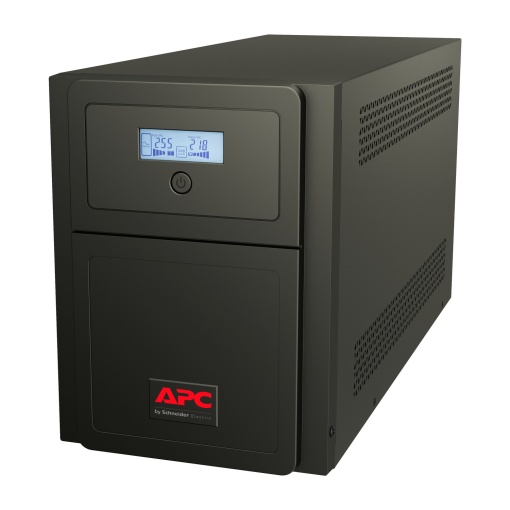 APC Easy UPS 1 Ph Line Interactive, 3kVA, Tower, 230V, 4 Schuko CEE 7 outlets, AVR, LCD