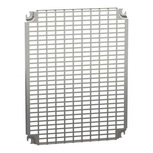 Monobloc perforated plates H500xW400mm with universal perforations 11x26mm