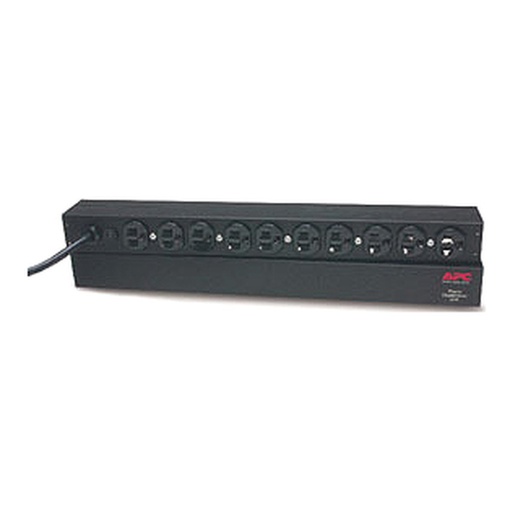 PDU de Bastidor, Básica, 1U, 15A, 120V, 105-15