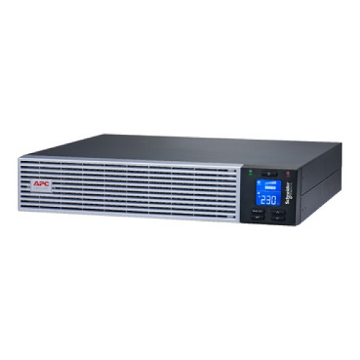 APC Easy UPS On-Line, 1000VA, iões de lítio, 2U, 230V, 6 tomadas IEC C13, ranhura para cartão inteligente, sem bateria, sem kit de calhas