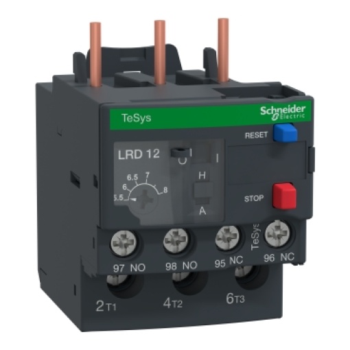 Relé de proteção térmico Tesys LRD - 5.5...8 A - classe 10A